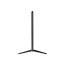 Monitor Audio Radius Floor Stand 4G, juodas grindinis garso kolonėlės stovas be kolonėlės, vaizdas iš priekio.