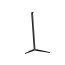 Monitor Audio Radius Floor Stand 4G, juodas 780 mm aukščio grindinis kolonėlės stovas su trimis atraminėmis kojelėmis, vaizdas kampu.