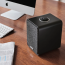 Ruark MR1 Mk3 juoda aktyvi kolonėlė ant darbo stalo
