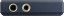 FiiO M21 tamsiai mėlynas – 3,5 mm ir 4,4 mm garso išėjimai