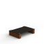 Blok STAX 2G 120 Black Ash / Natural Walnut Hi-Fi lentyna, vaizdas kampu
