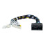 MATCH PP-BMW 1.7HIFI // UP 8DSP, laidai su adapteriu garso stiprintuvo pajungimui BMW automobiliams