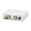 Pro-Ject Phono Box E - pradinis patefono stiprintuvas - baltas galas