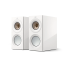 KEF Reference 1 Meta lentyninių Hi-Fi kolonėlių pora High-Gloss White / Champagne spalvos