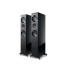 KEF Reference 3 Meta grindinių Hi-Fi kolonėlių pora High-Gloss Black / Grey spalvos