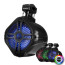 Power Acoustik MWT-80BL bokštinis garsiakalbis su garsiakalbio krypties reguliatoriumi galia: 850W, dažnių juosta: 30-20kHz. RGB apšvietimas su valdymu pultu (pultas pakuotėje) | Nemokamas Pristatymas
