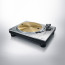 Technics SL-1300G sidabrinis vinilinių plokštelių patefonas vaizdas kampu