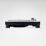 Technics SL-1300G sidabrinis vinilinių plokštelių patefonas šoninis vaizdas