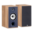 Triangle Borea BR04 lentyninės garso kolonėlės Light Oak Blue spalvos, pora su nuimtomis ir uždėtomis grotelėmis