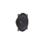 DD Audio VO-MN105-S4, 130 mm vidutinių dažnių garsiakalbis, priekinės ir galinės konstrukcijos vaizdai.