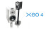 Dynaudio Xeo 4 lentyninės aktyvios kolonėlės 2 vnt. 250W bevielės "bevielis Hi-End"