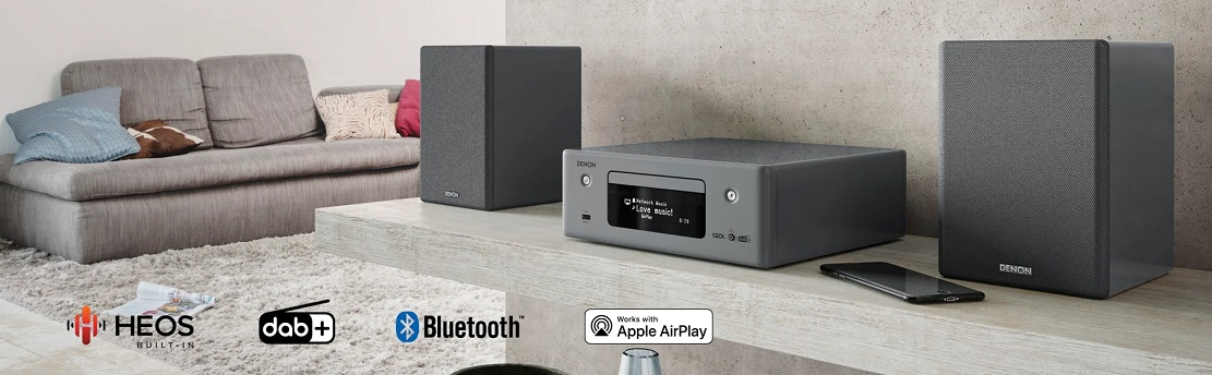 Denon CEOL N11DAB muzikinis centras tinklinis CD