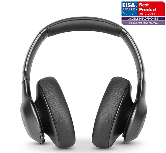 JBL EVEREST™ ELITE 750NC belaidės Bluetooth ausinės su mikrofonu ir triukšmo malšinimu 20 valandų grojimas iš baterijos
